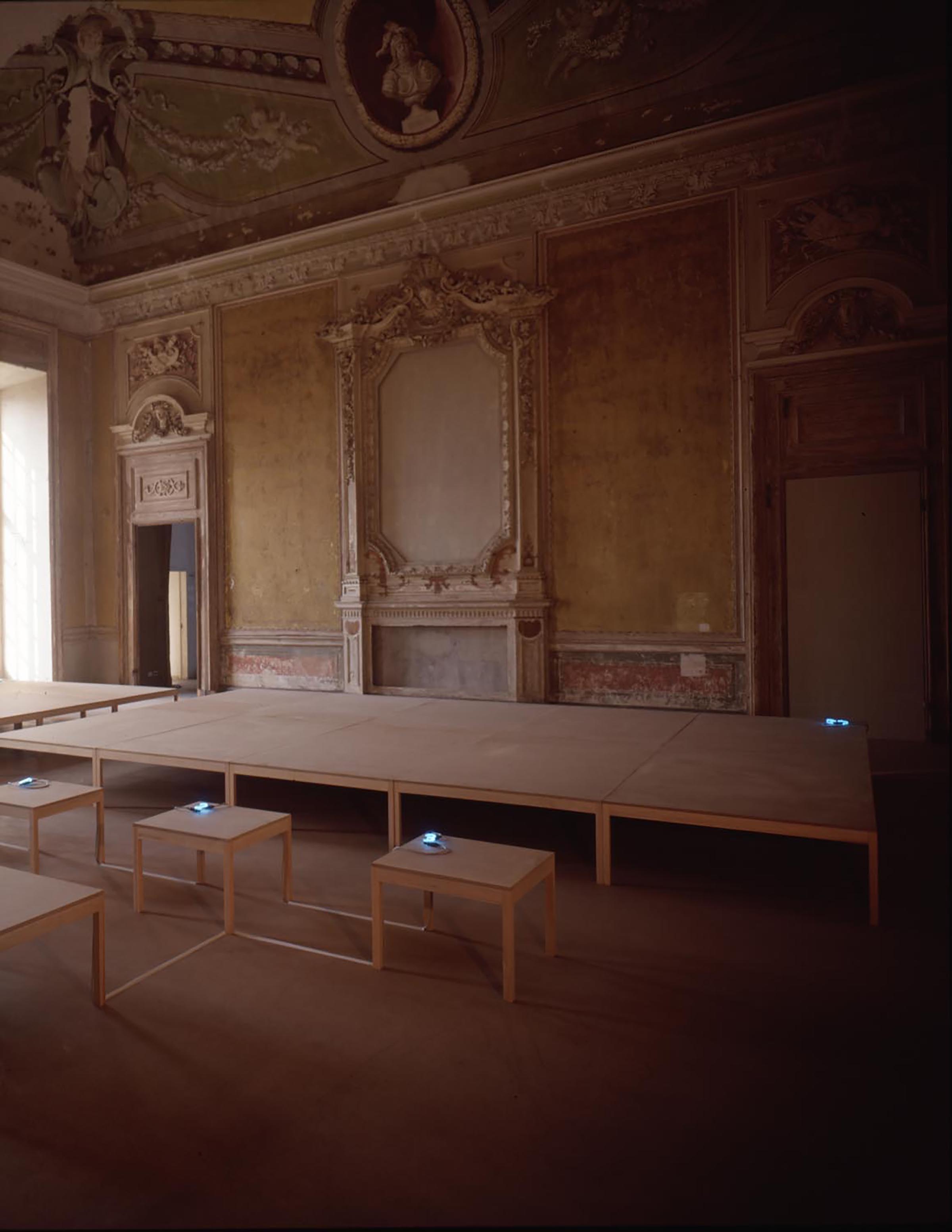 Mario Merz, It is possible to have a space with tables for 88 peoples as it is possible to have a space with tables for no one, 1973-90